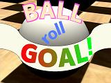 BALLrollGOAL! どこかで見たような球転がしゲームです